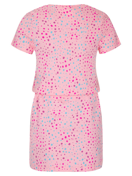 Loap Ružové dievčenské vzorované šaty LOAP BESNA