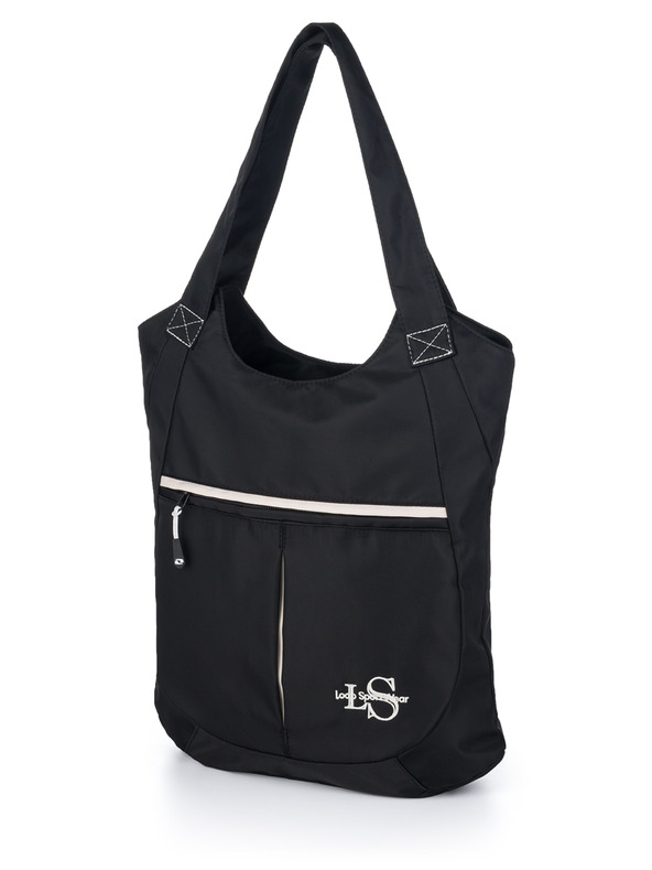 Loap Bielo-čierna dámska taška LOAP Binny