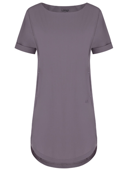 Loap LOAP Ubakala Šedé dámske šaty