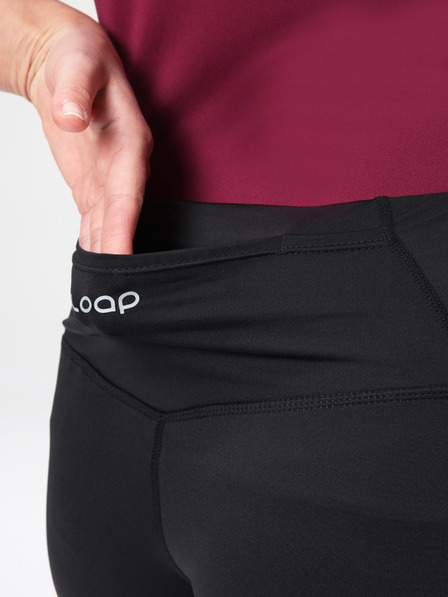 Loap Čierne dámske 3/4 legíny LOAP Mebelis