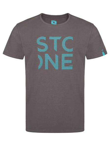 Loap Šedé pánske tričko LOAP Aldom
