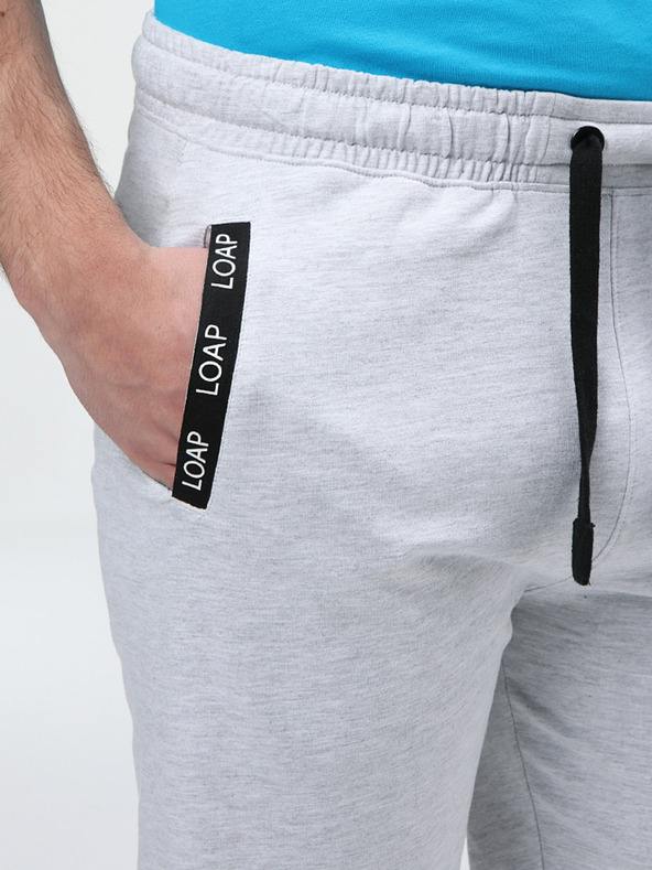 Loap Šedé pánske šortky LOAP Ewul