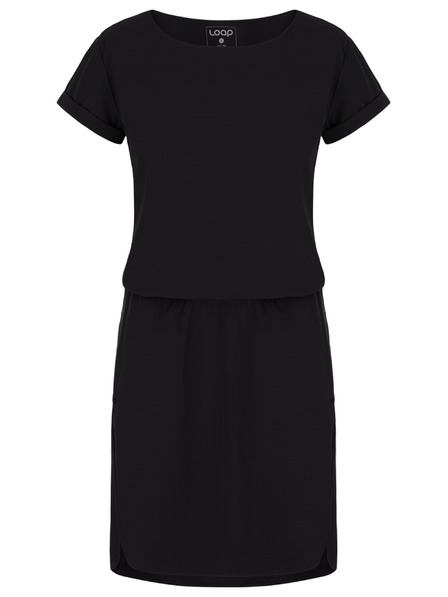 Loap Čierne dámske šaty LOAP Ubulina