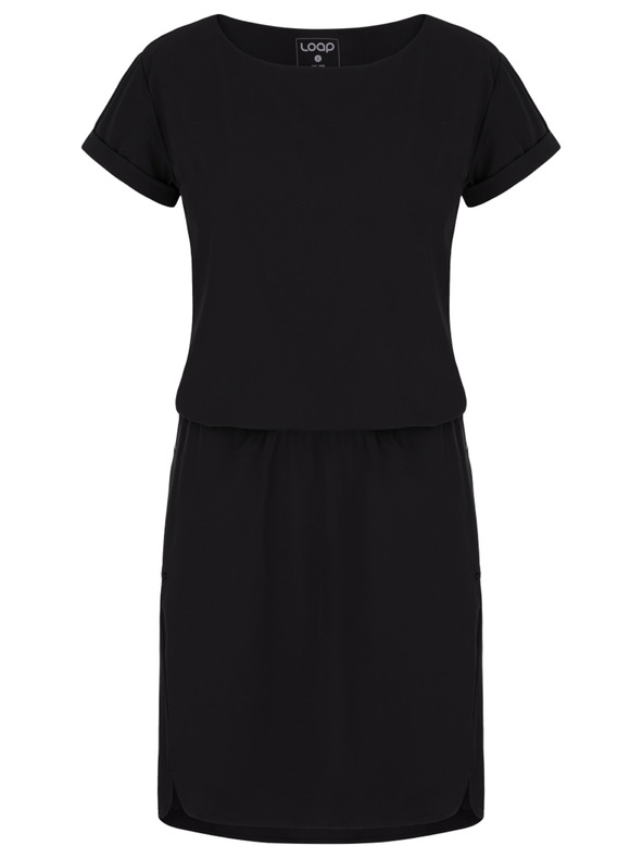 Loap Čierne dámske šaty LOAP Ubulina