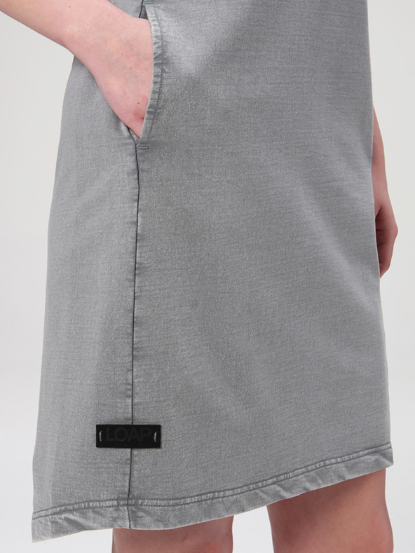 Loap Šedé dámske šaty LOAP Delena