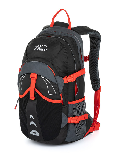 Loap Červeno-čierny cyklistický batoh LOAP Topgate s objemom 15 l