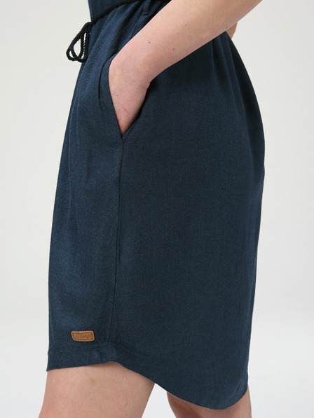 Loap Tmavomodré dámske šaty LOAP Necla