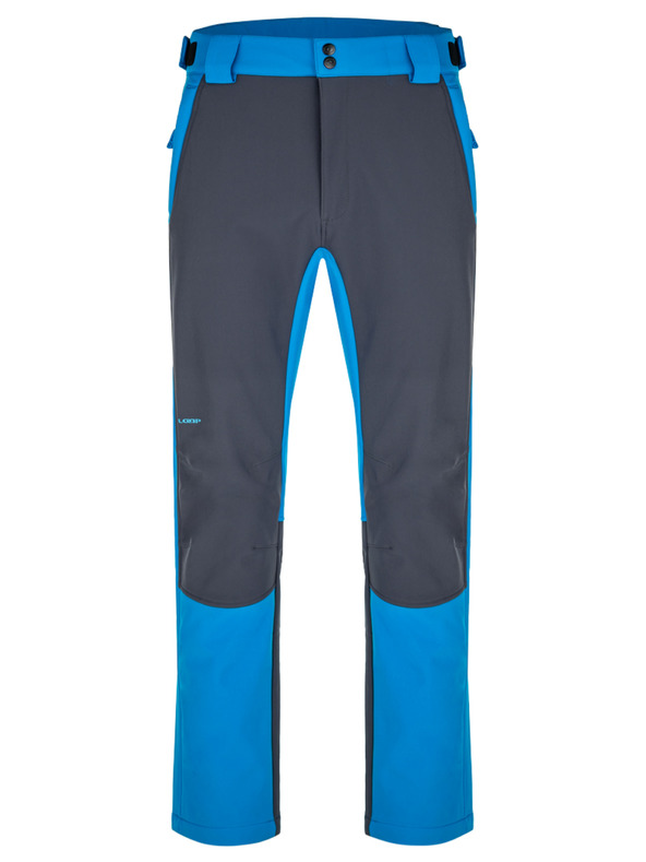 Loap Modré pánske softshellové nohavice LOAP Lupic
