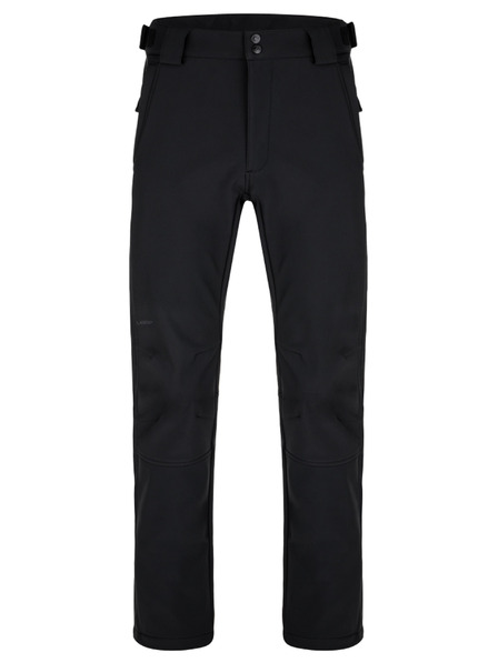 Loap Čierne pánske softshellové nohavice LOAP LUPIC