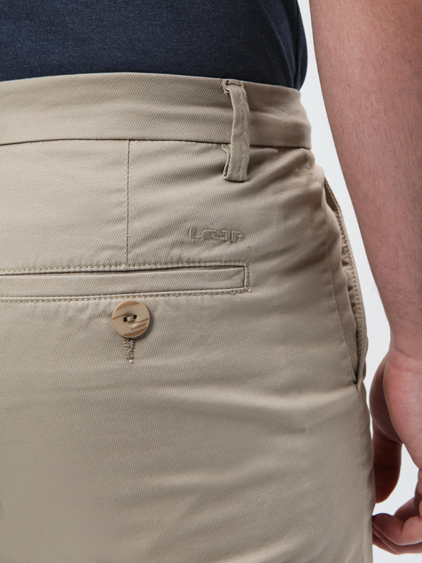 Loap Béžové pánske šortky LOAP VAMOS