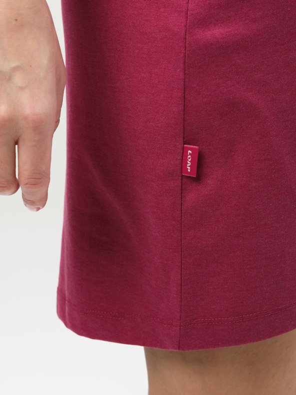 Loap Dámske šaty LOAP AUBRIETA Ružová