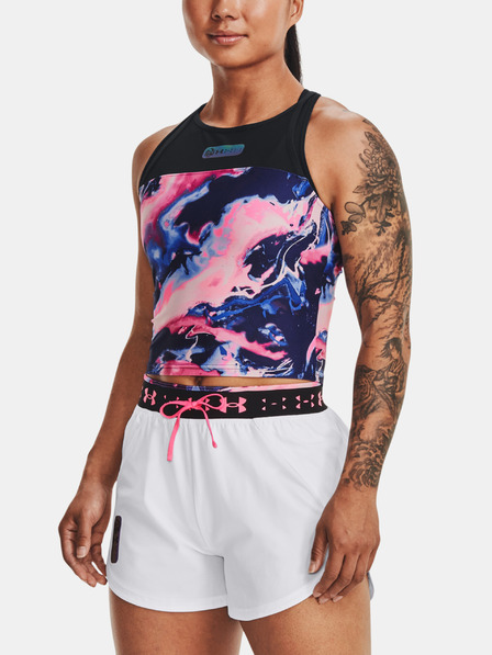 Under Armour Dámske tielko Under Armour UA Run Anywhere Crop Tank
