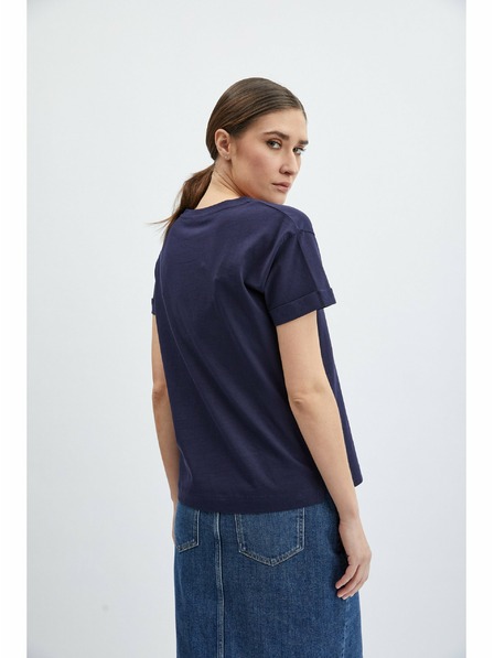 Orsay Tmavomodré dámske tričko ORSAY