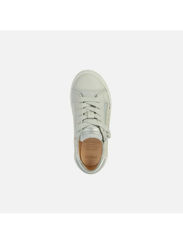 Geox Biele dievčenské tenisky Geox Kilwi