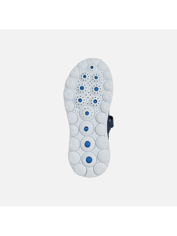 Geox Tmavo modré chlapčenské tenisky Geox Spherica