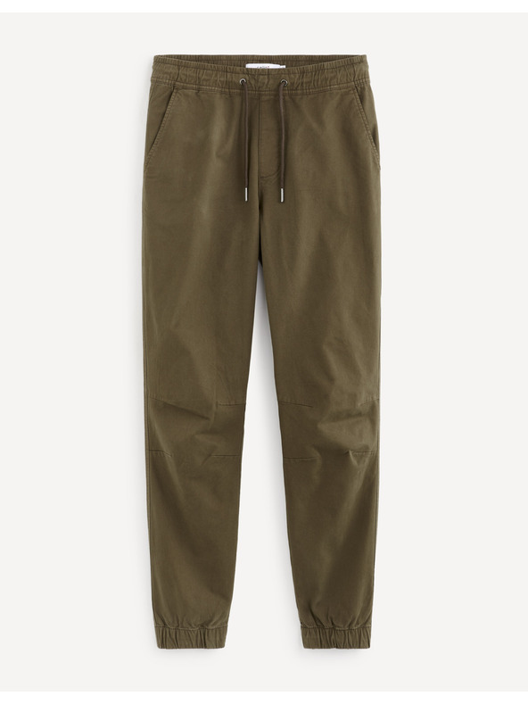 Celio Khaki pánske nohavice Celio