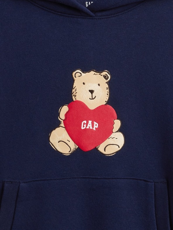 GAP Detská oversize mikina VintageSoft GAP