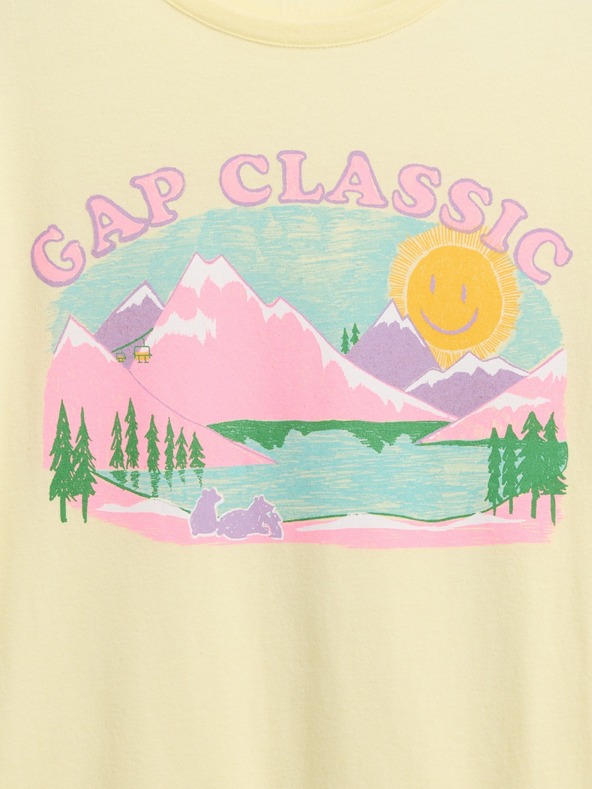 GAP Detské tričko s potlačou Gap