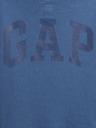 GAP Detská mikina s logom a fleece GAP