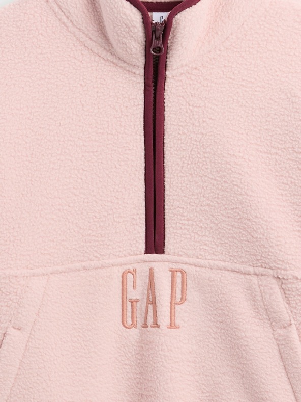 GAP Detská sherpa mikina Arctic Fleece GAP