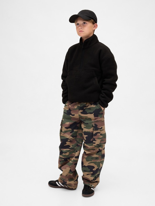 GAP Detská sherpa mikina Arctic Fleece GAP