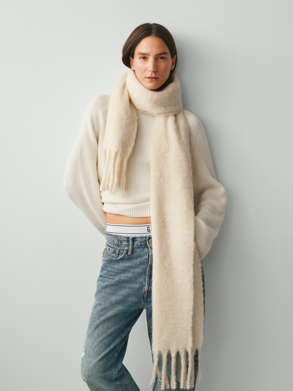 GAP Šál s prímesou vlny Unisex GAP