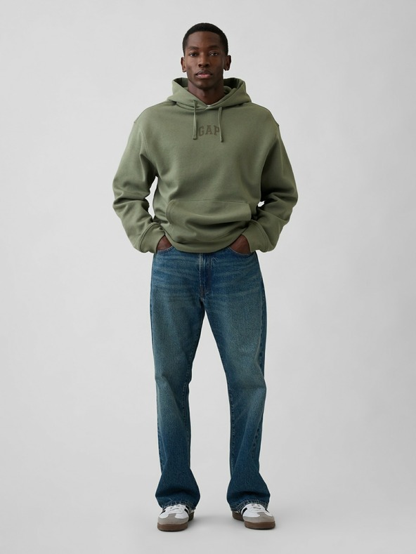 GAP Oversize mikina s logom GAP