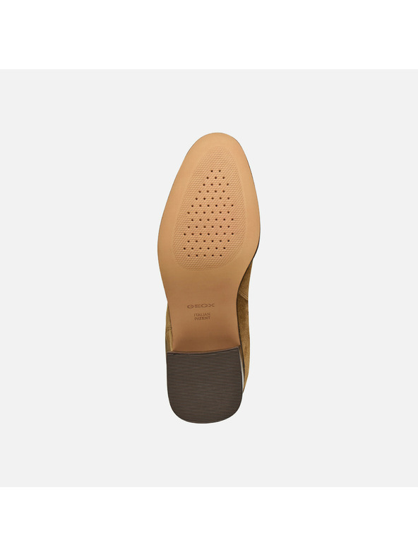 Geox Hnedé dámske čižmy Geox Alnoire