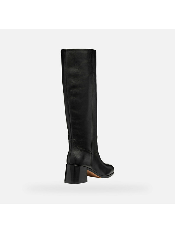 Geox Čierne dámske čižmy Geox Alnoire