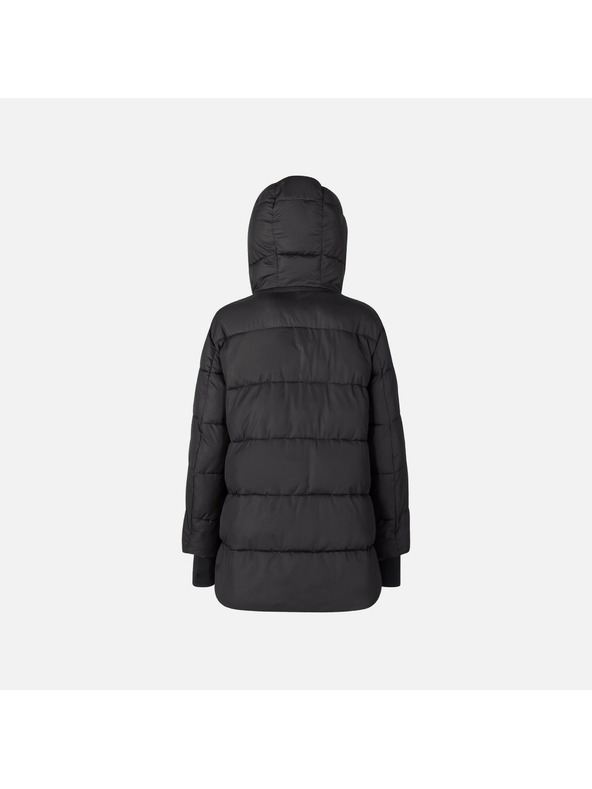 Geox Čierna dámska páperová bunda Geox Spherica