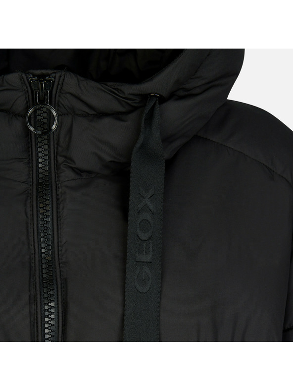 Geox Čierna dámska bunda Geox Spherica