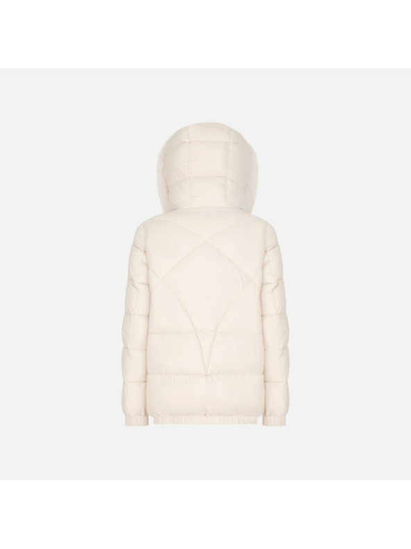 Geox Krémová dámska páperová bunda Geox Backsie