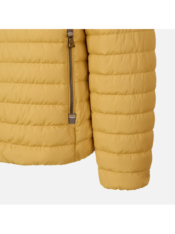 Geox Žltá pánska páperová bunda Geox Warrens