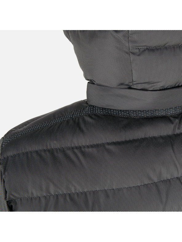 Geox Sivá pánska páperová bunda Geox Leitan