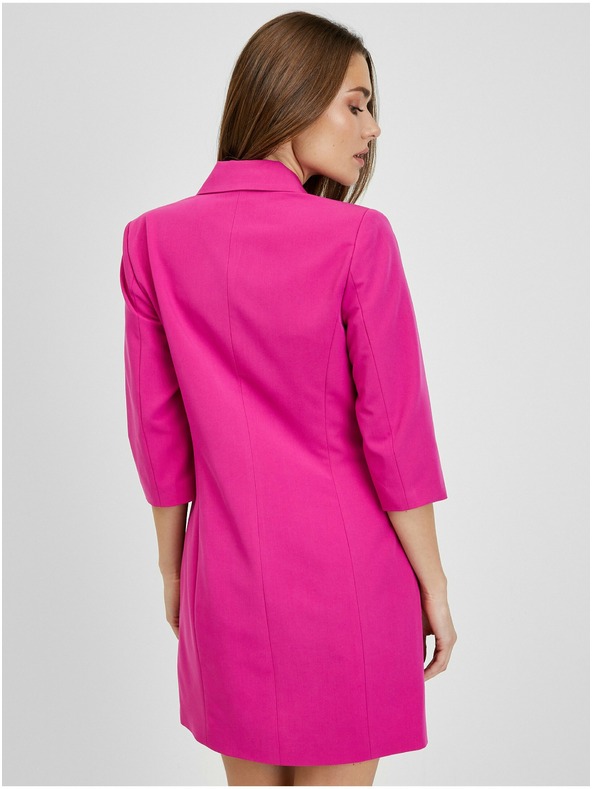 Orsay Tmavoružové dámske šaty ORSAY