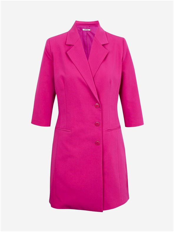 Orsay Tmavoružové dámske šaty ORSAY