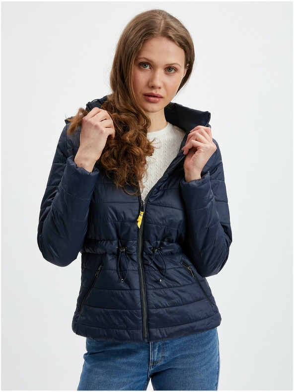 Orsay Tmavomodrá dámska ľahká prešívaná bunda ORSAY