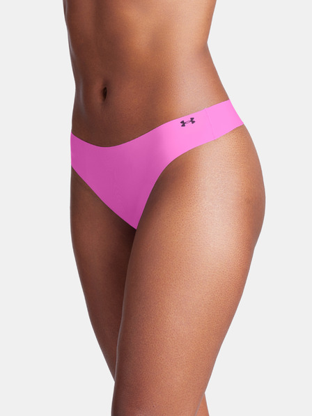 Under Armour Dámske tanga Under Armour UA Pure Stretch NS (3ks)