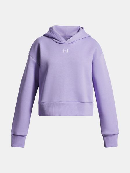Under Armour Dievčenská mikina Under Armour UA Rival Fleece Hoodie-PPL