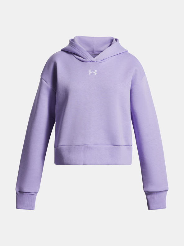 Under Armour Dievčenská mikina Under Armour UA Rival Fleece Hoodie-PPL