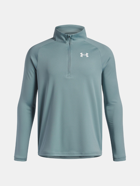 Under Armour Chlapčenské tričko Under Armour UA Tech 2.0 1/2 Zip-GRN