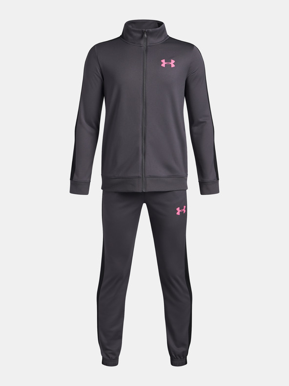 Under Armour Chlapčenská súprava Under Armour UA Rival Knit Track Suit-GRY