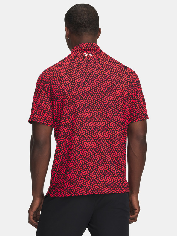 Under Armour Pánske tričko Under Armour UA T2G Printed Polo-RED