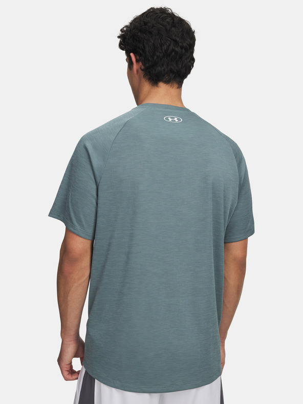 Under Armour Pánske tričko Under Armour UA Tech Textured SS-BLU