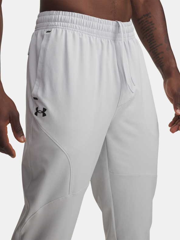 Under Armour Pánske športové nohavice Under Armour UA Unstoppable Tapered Pants-GRY