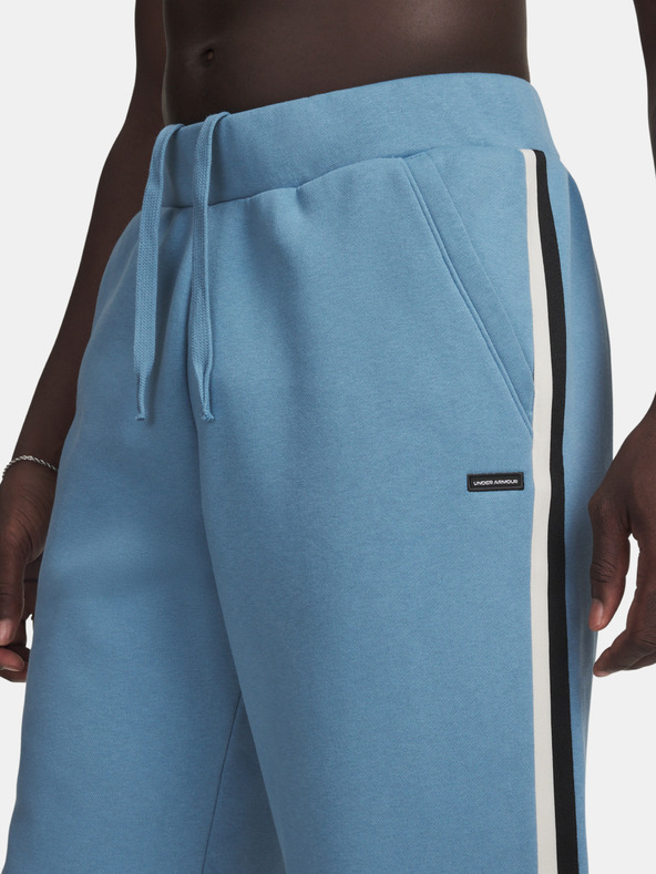 Under Armour Pánske tepláky Under Armour UA Icon Heavy Rib Jogger-BLU