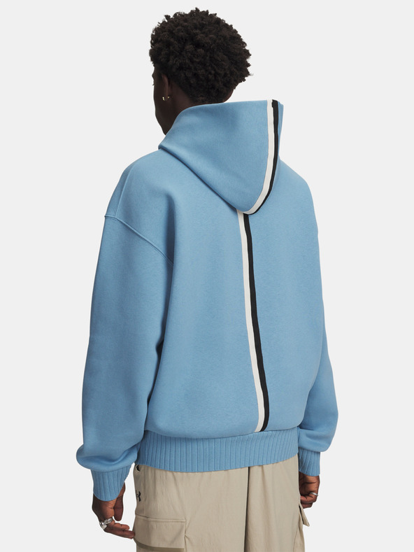 Under Armour Pánska mikina Under Armour UA Icon Heavy Rib Hdy-BLU