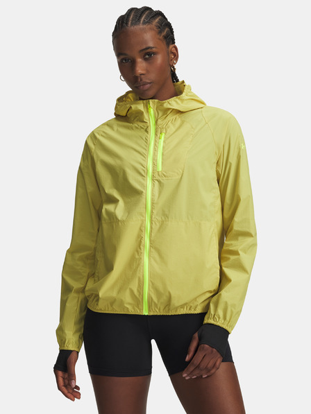 Under Armour Dámska bunda Under Armour LAUNCH LIGHTWEIGHT JKT-YLW