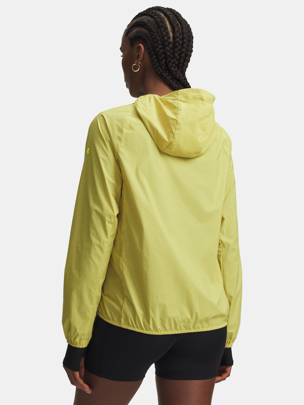 Under Armour Dámska bunda Under Armour LAUNCH LIGHTWEIGHT JKT-YLW