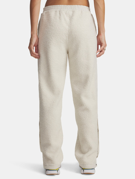 Under Armour Dámske športové nohavice Under Armour UA High Pile Fleece Pants-WHT